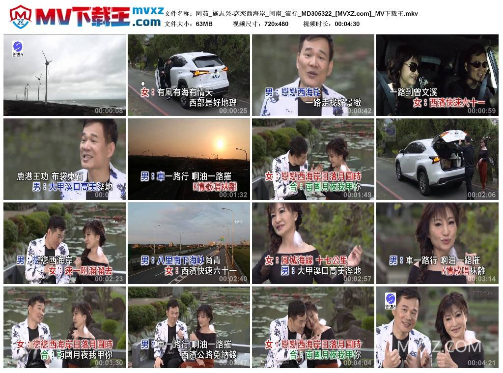 阿茹_施志兴-恋恋西海岸_闽南_流行_MD305322